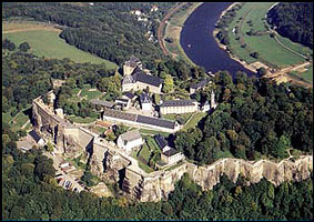 die wohl bekanteste Festung unserer Region - Festung Königstein